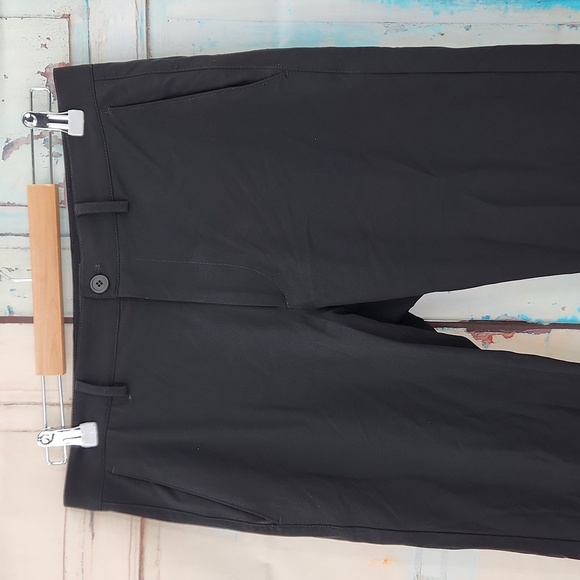 Theory Zaine Slim Fit Pants in Black - Picture 3 of 7